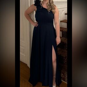 Navy Blue Dress